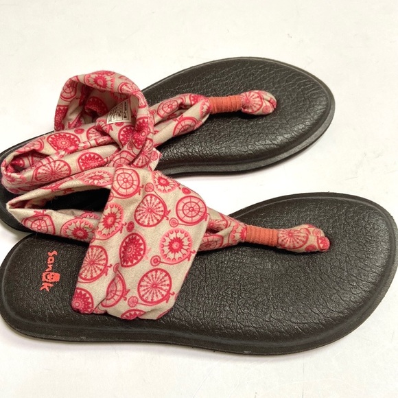 COPY - Sanuk Yoga Sling Bicycle Print Sandals - Picture 2 of 10
